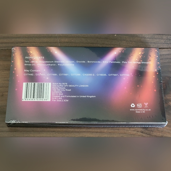 OPV BEAUTY LONDON: SPOTLIGHT Eyeshadow Palette - Picture 7 of 7